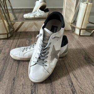 Golden Goose Men’s Super Star Low-Top Sneaker Size 42